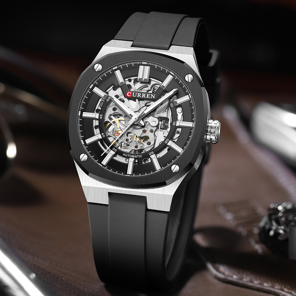 Luxury Watch Apple - 2025 CURREN nuevo reloj mecánico para