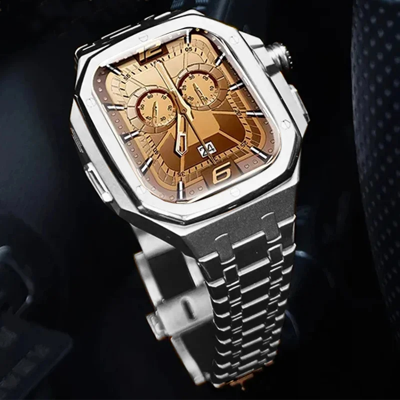 Luxury Watch Apple - Kit Mod de caja de acero