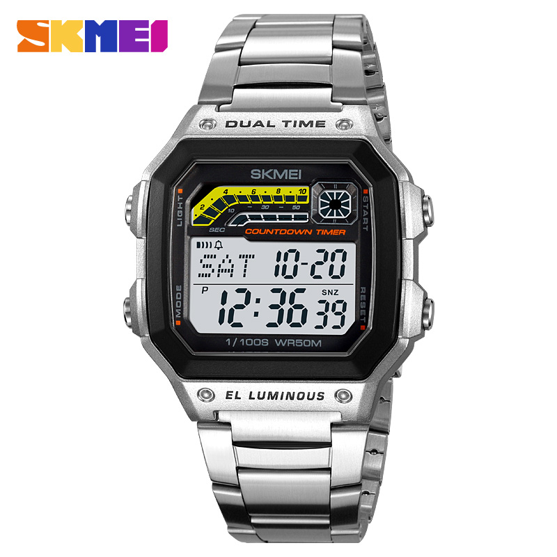 Minute Repeater Watch - SKMEI-reloj Digital de lujo para hombre,