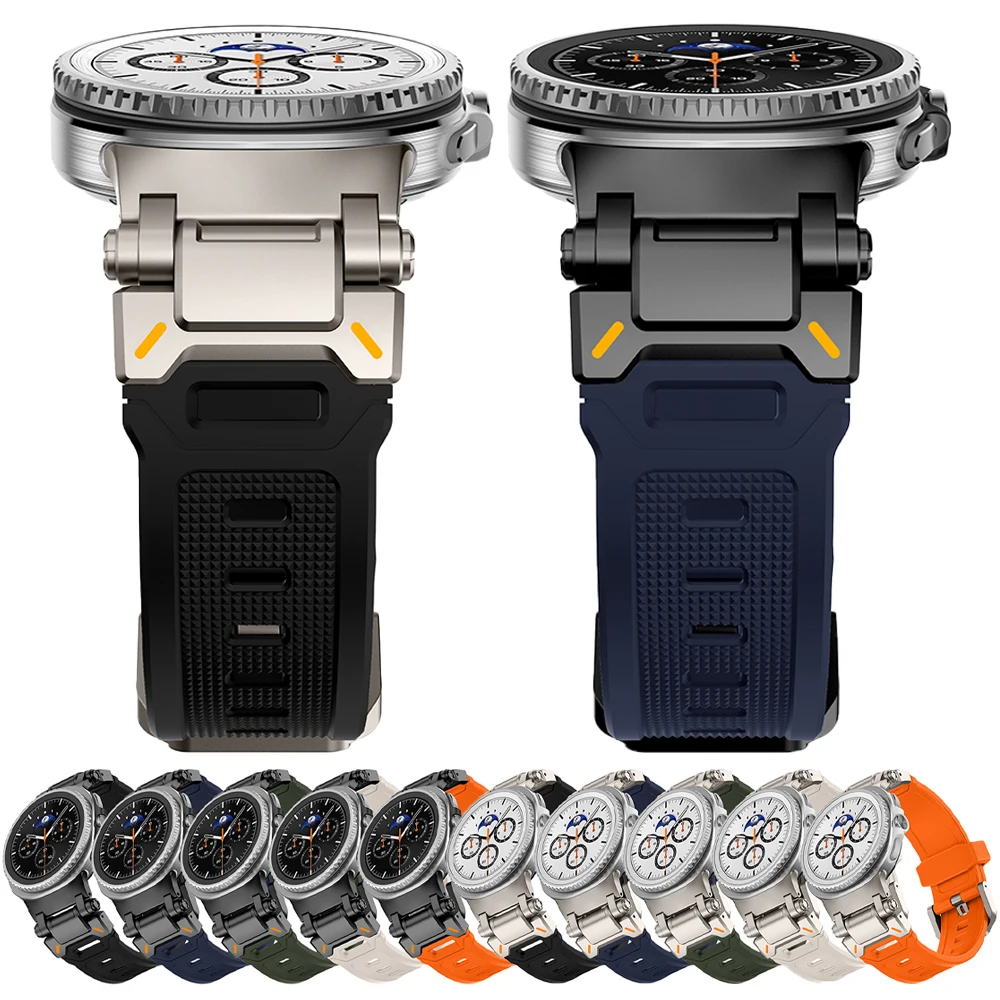 Luxury Watch Galaxy - Correa de Goma para Samsung Galaxy