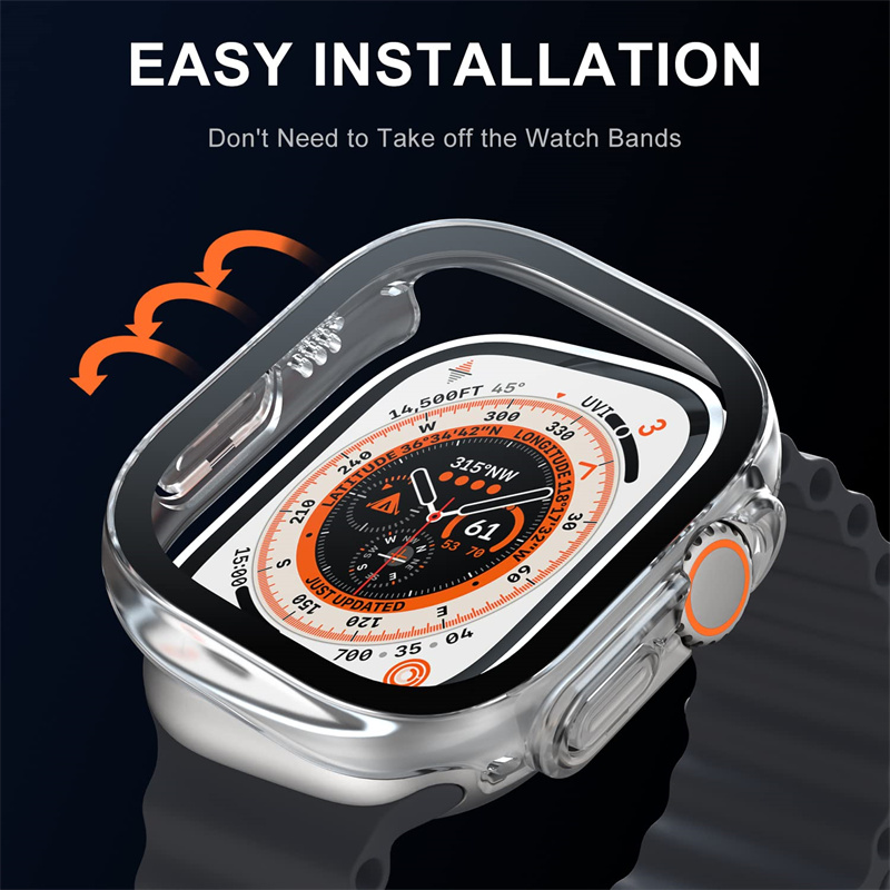 Vidrio + funda para Apple Watc - Luxury Watch Apple reseña y precio