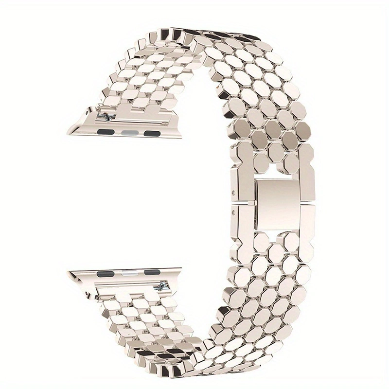 Correa de acero inoxidable par - Luxury Watch Apple reseña y precio