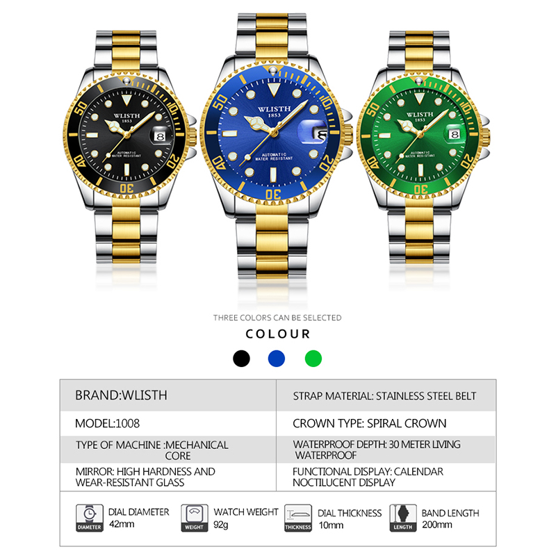 Reloj Mecánico Automático Orig - Luxury Watch Sale reseña y precio