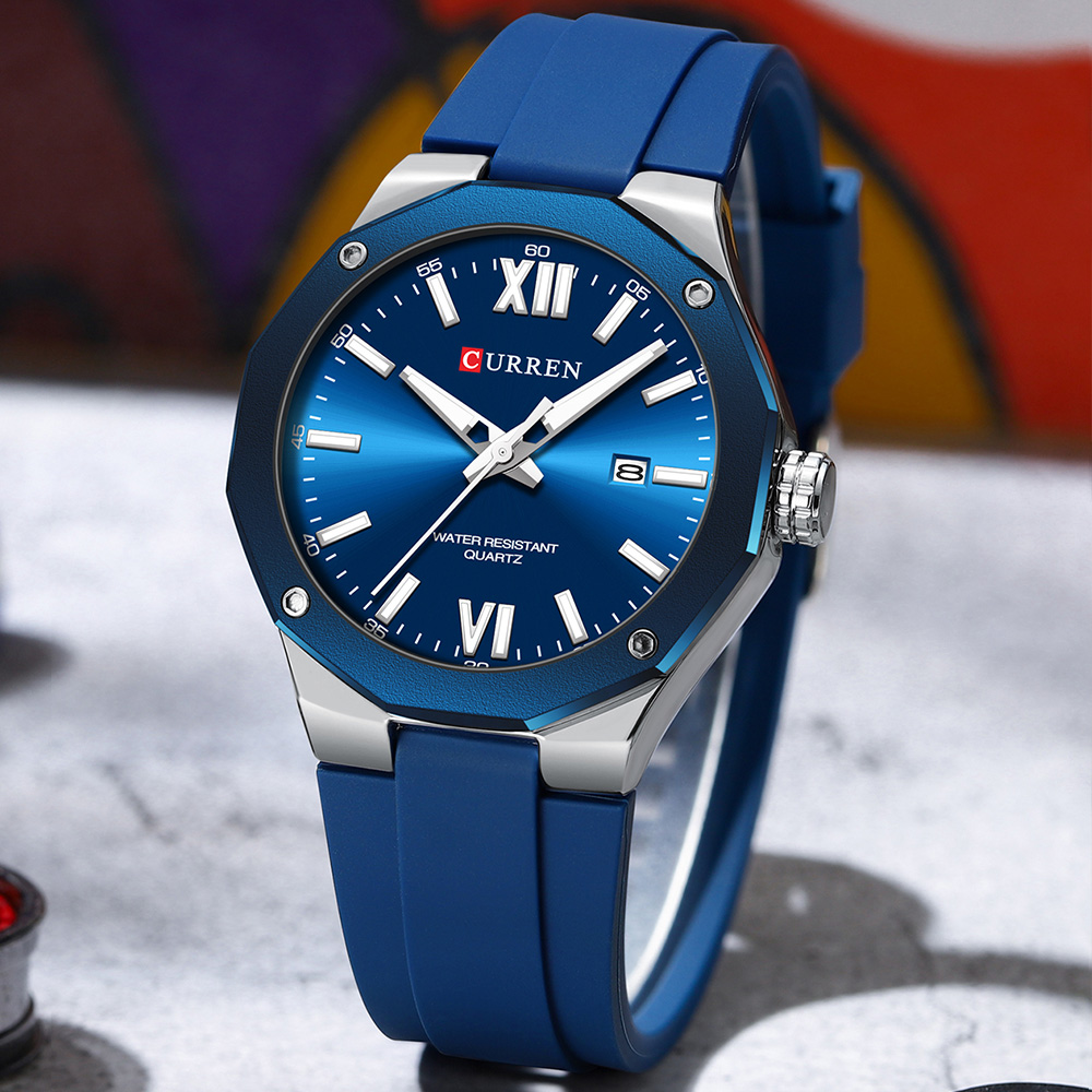 Relojes CURREN simples de lujo - Luxury Watch Apple reseña y precio