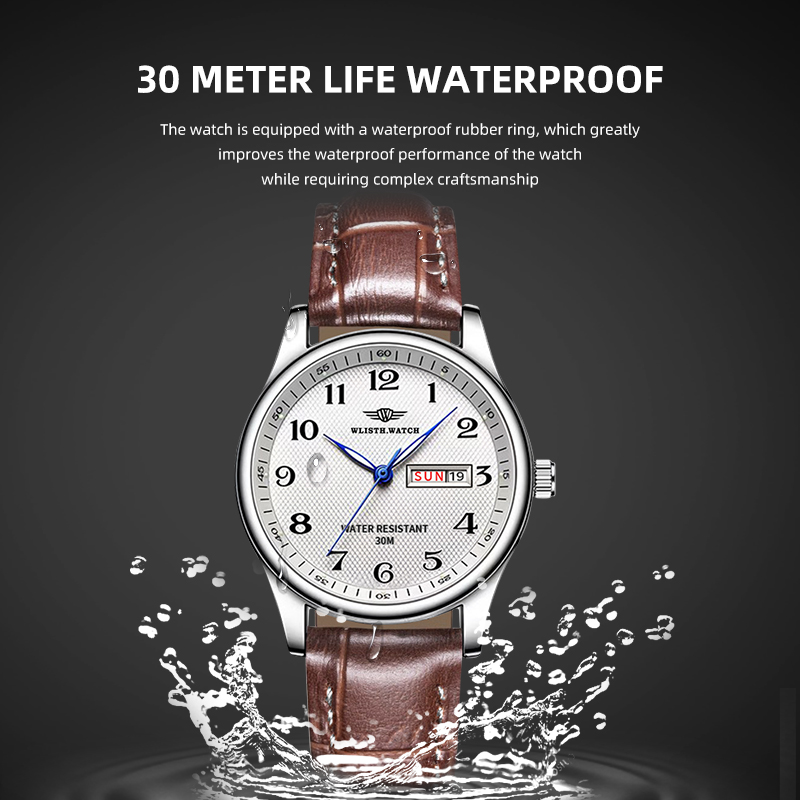 Reloj WLISTH de lujo para homb - Luxury Watch Mockup reseña y precio