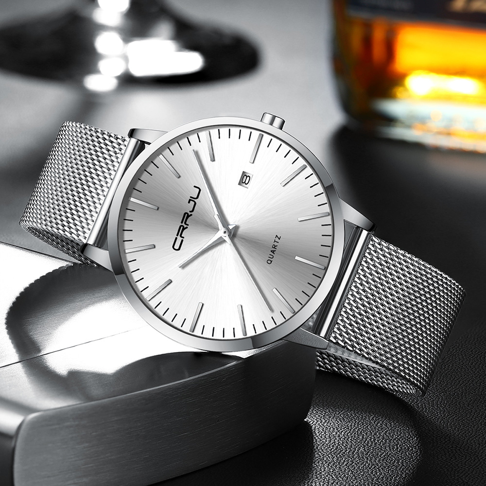 CRRJU, nuevos relojes de moda  - Luxury Watch Mockup reseña y precio
