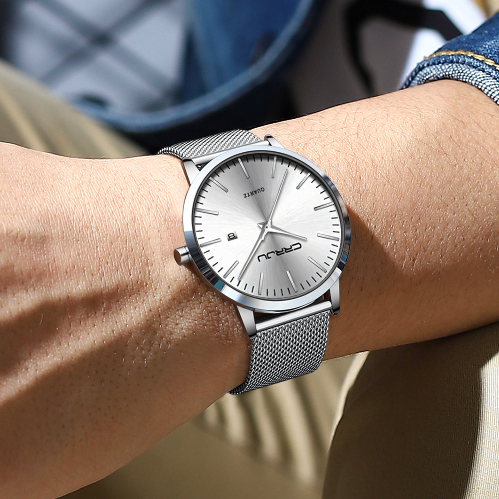 CRRJU, nuevos relojes de moda  - Luxury Watch Mockup reseña y precio