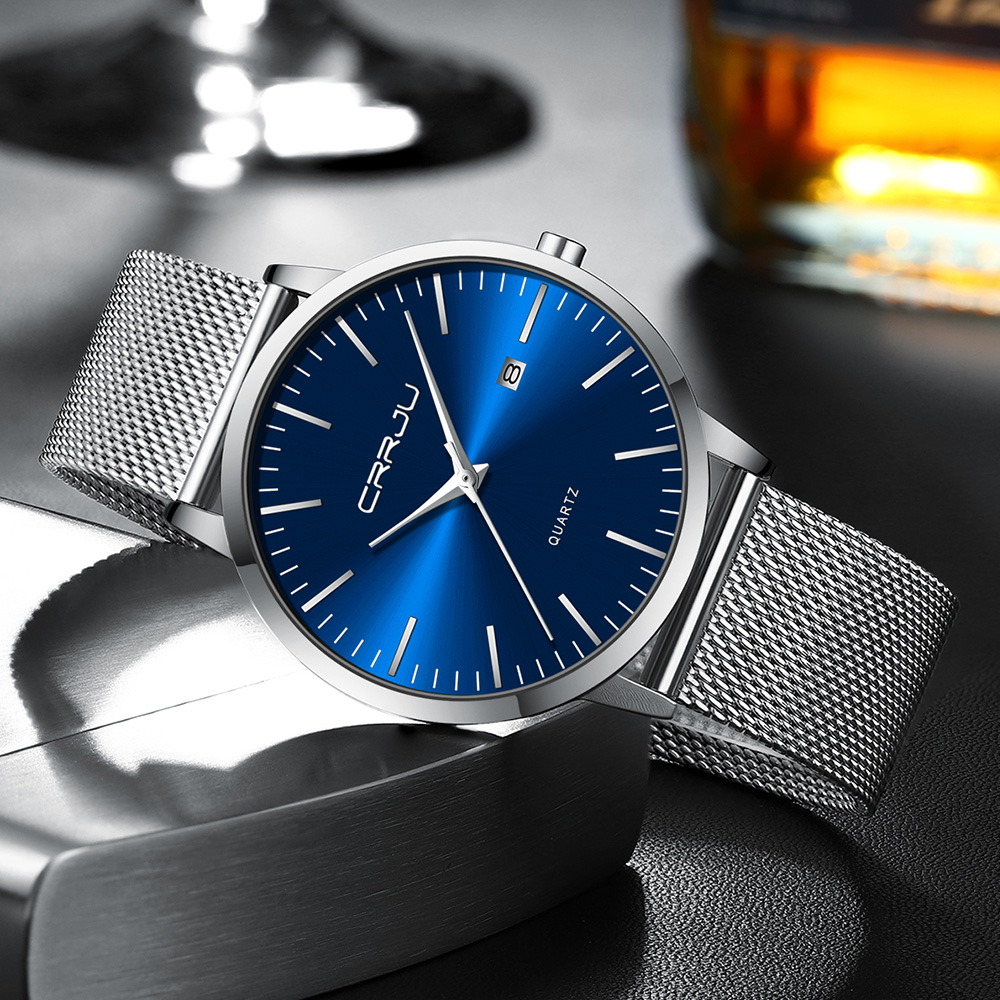 CRRJU, nuevos relojes de moda  - Luxury Watch Mockup reseña y precio