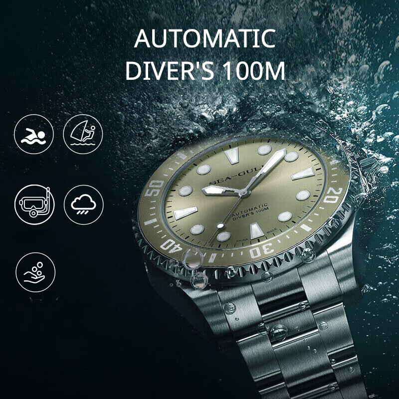 Reloj Seagull, reloj de pulser - Guilloché Dial Watch reseña y precio