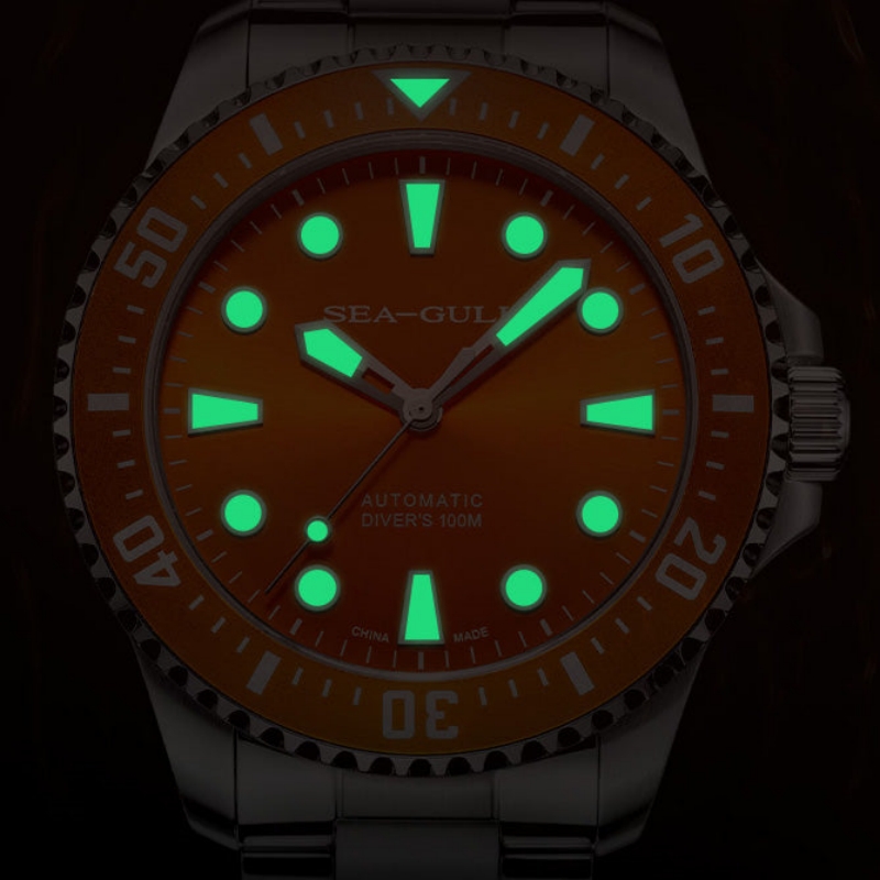 Reloj Seagull, reloj de pulser - Guilloché Dial Watch reseña y precio