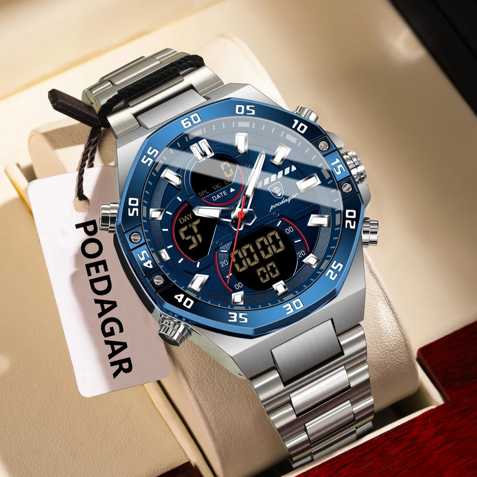 POEDAGAR, reloj superior para  - Minute Repeater Watch reseña y precio