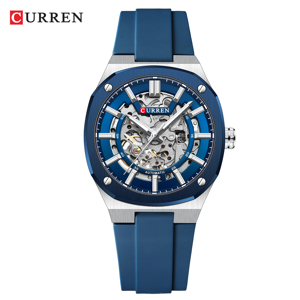 2025 CURREN nuevo reloj mecáni - Luxury Watch Apple reseña y precio