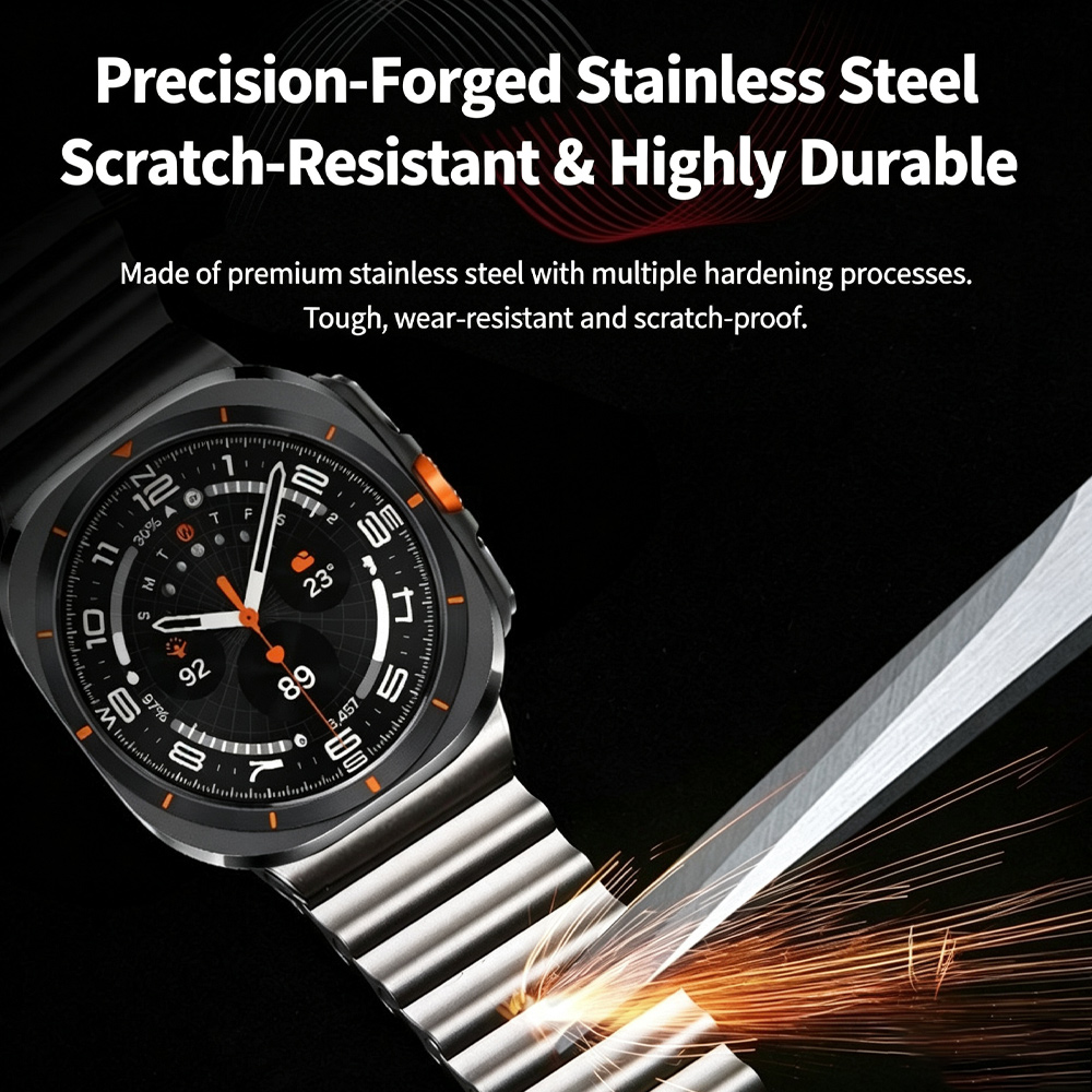 Correa de Acero Inoxidable 316 - Luxury Watch Galaxy reseña y precio