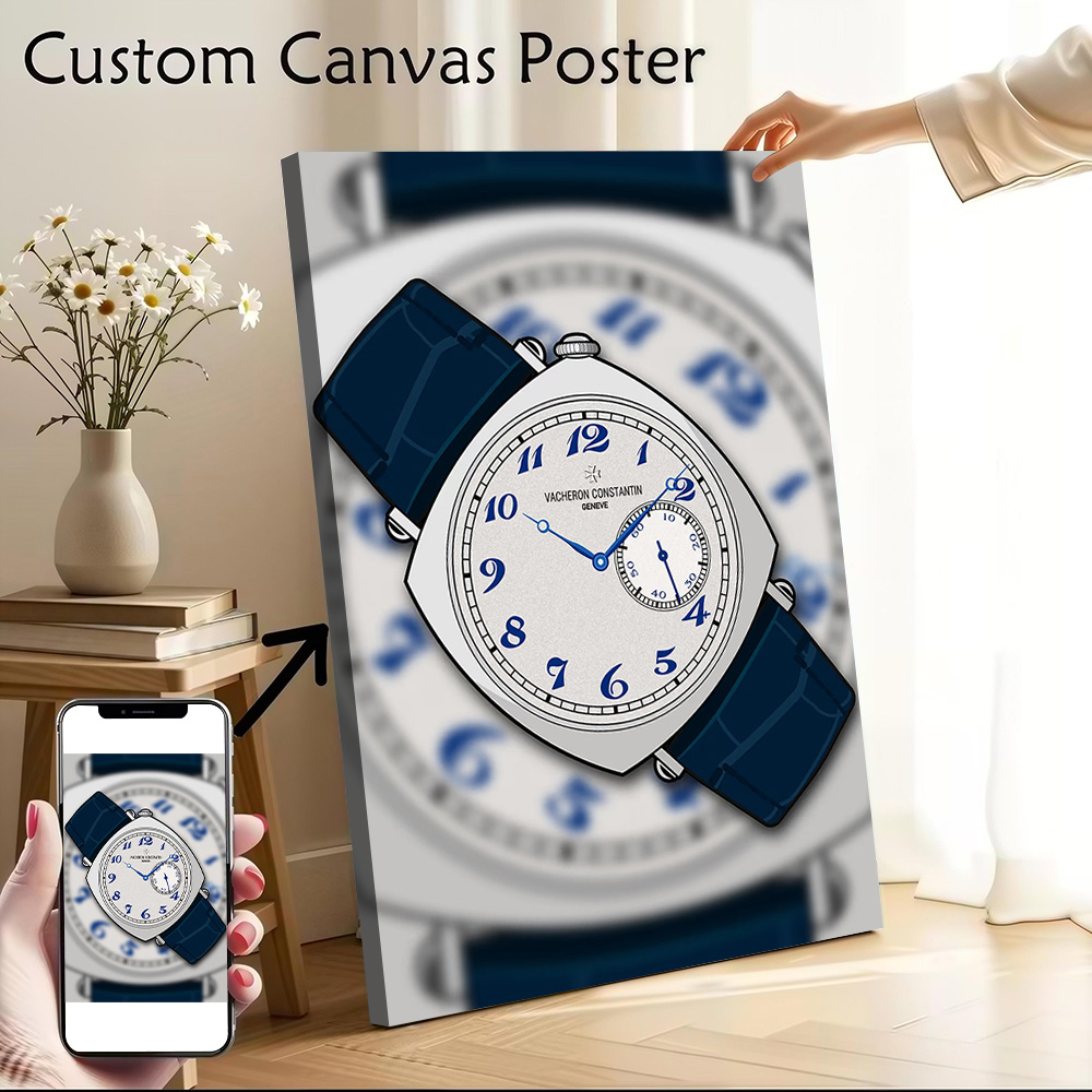 Póster Impreso en Lienzo con D - Luxury Watch Constantine reseña y precio