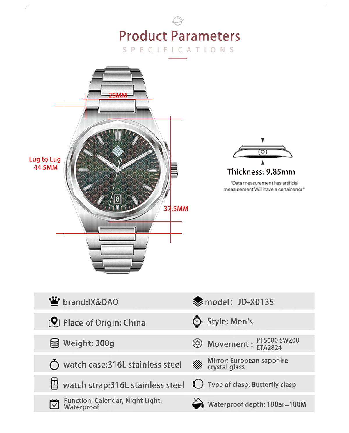 IX&DAO 2026 Nuevo Reloj Mecáni - Minute Repeater Watch reseña y precio