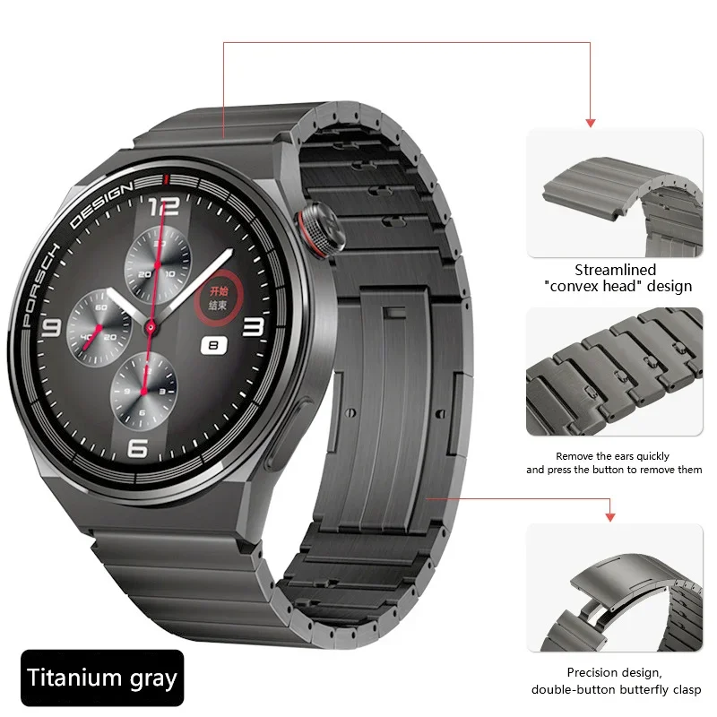 Correa de Metal de titanio de  - Luxury Watch Galaxy reseña y precio