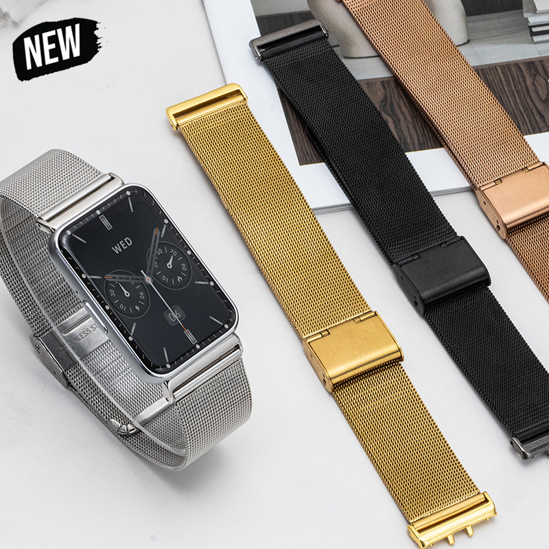 Correa de acero inoxidable par - Luxury Watch Galaxy reseña y precio