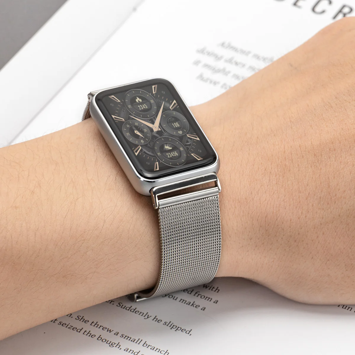 Correa de acero inoxidable par - Luxury Watch Galaxy reseña y precio