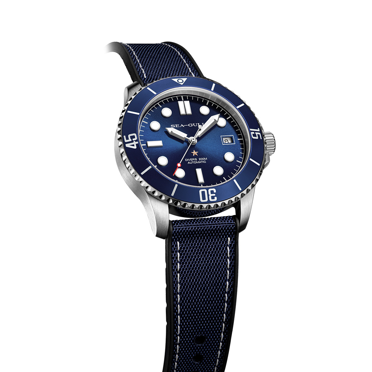 Reloj de buceo luminoso Seagul - Guilloché Dial Watch reseña y precio