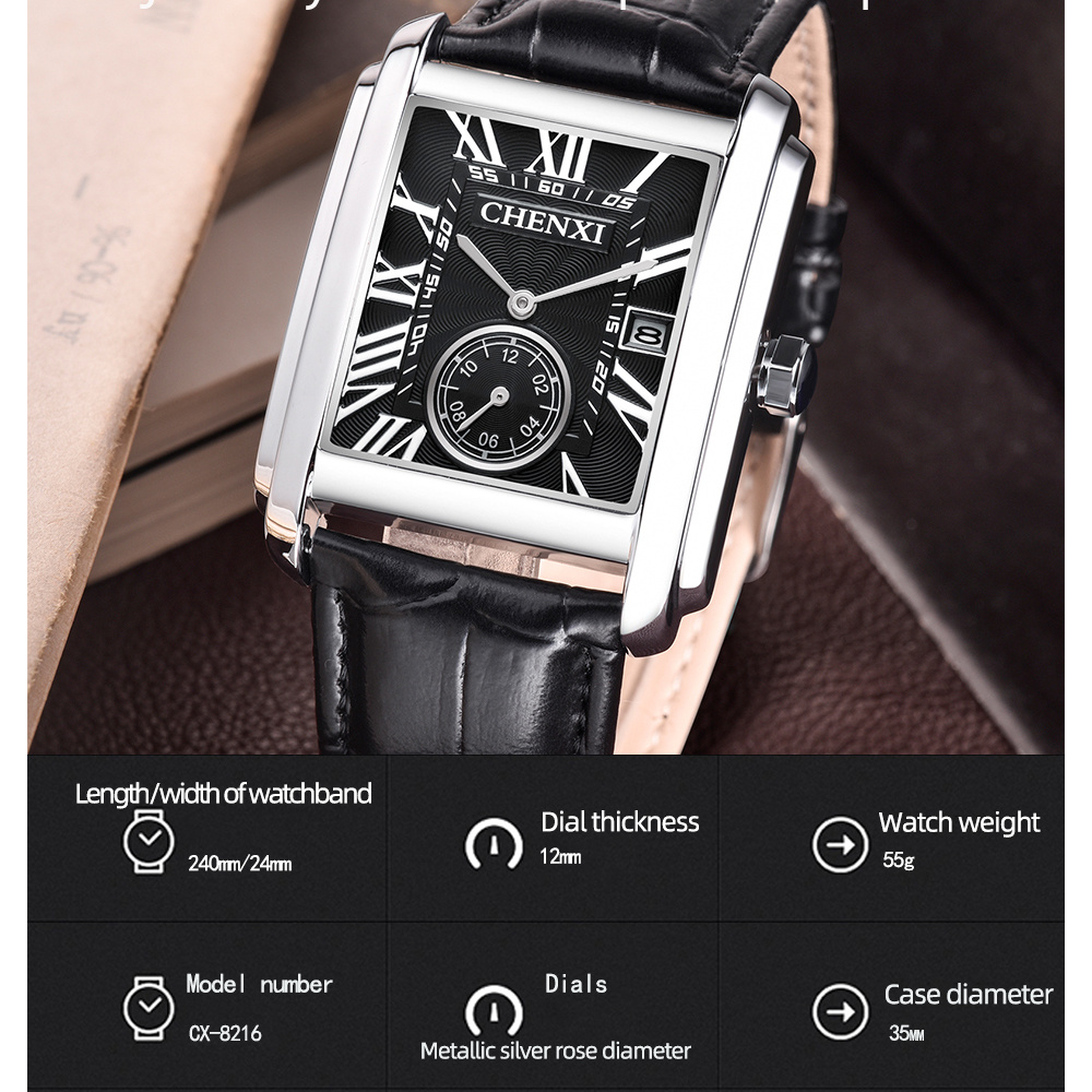 CHENXI 8216, relojes de pulser - Luxury Watch Mockup reseña y precio