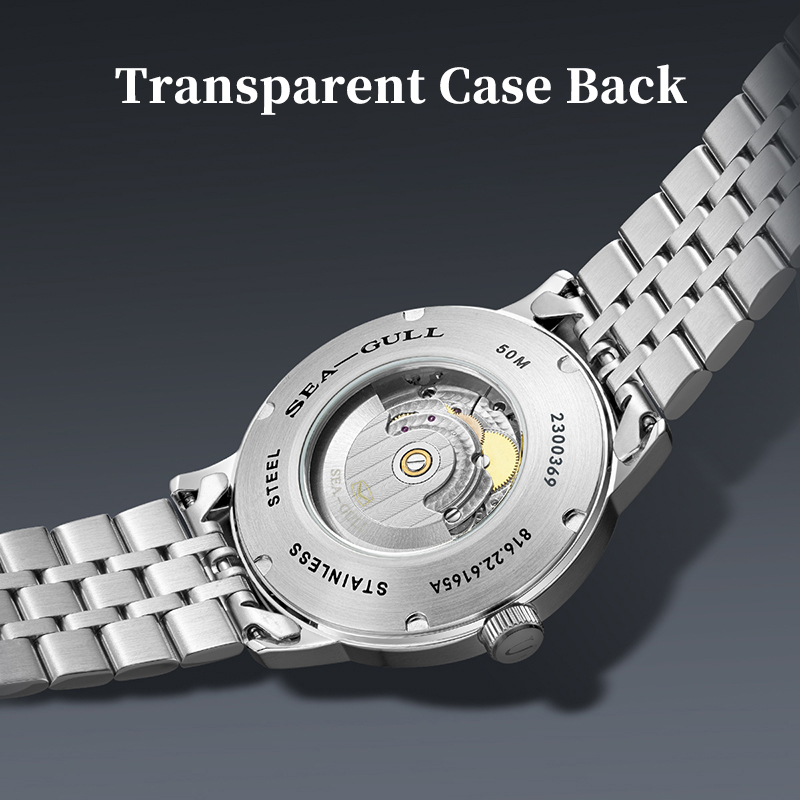Reloj Seagull Bussiness serie  - Guilloché Dial Watch reseña y precio