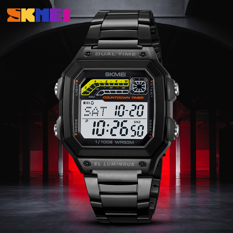 SKMEI-reloj Digital de lujo pa - Minute Repeater Watch reseña y precio