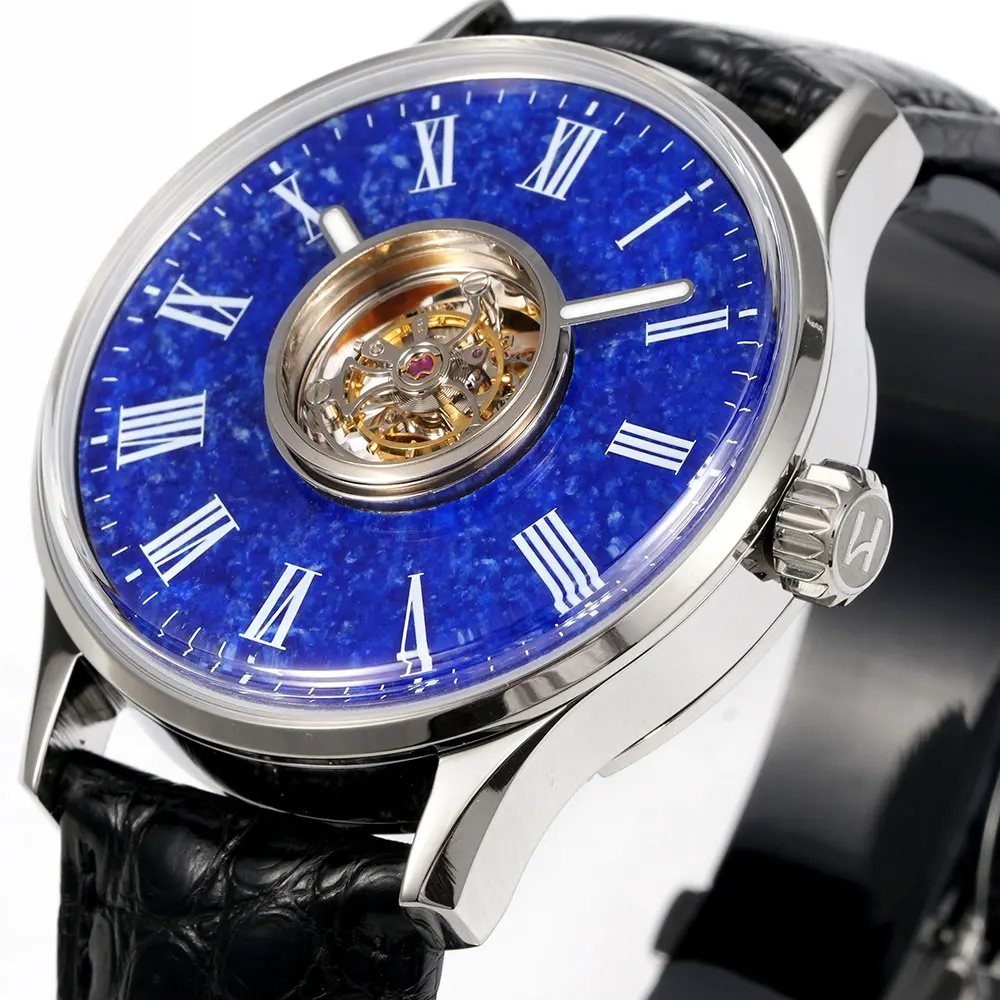 HUASUO-reloj mecánico Tourbill - Minute Repeater Watch reseña y precio