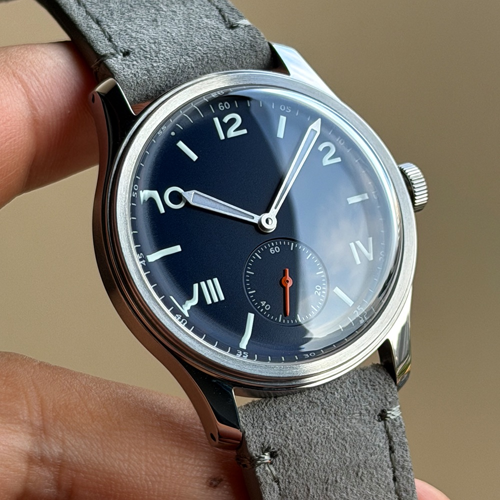 Reloj de negocios formal azul  - Guilloché Dial Watch reseña y precio