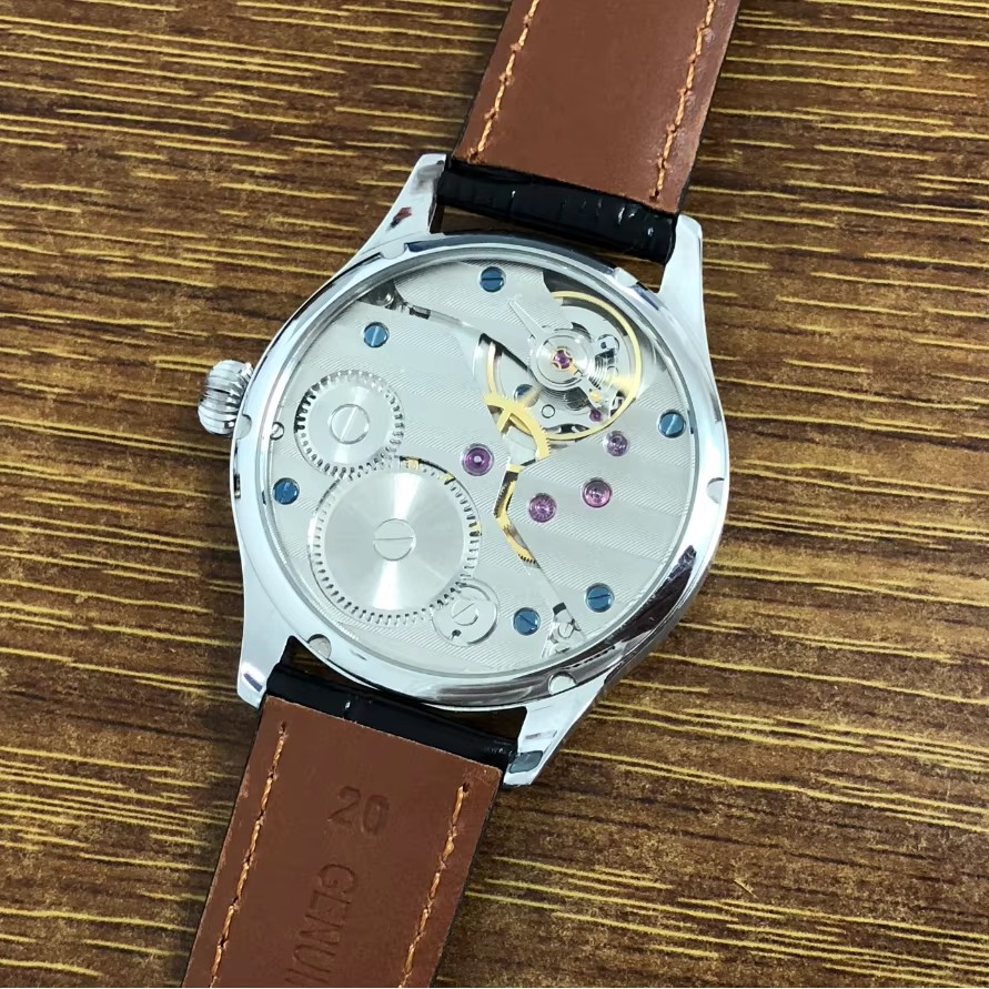 Reloj GEERVO de 41 mm sin logo - Guilloché Dial Watch reseña y precio