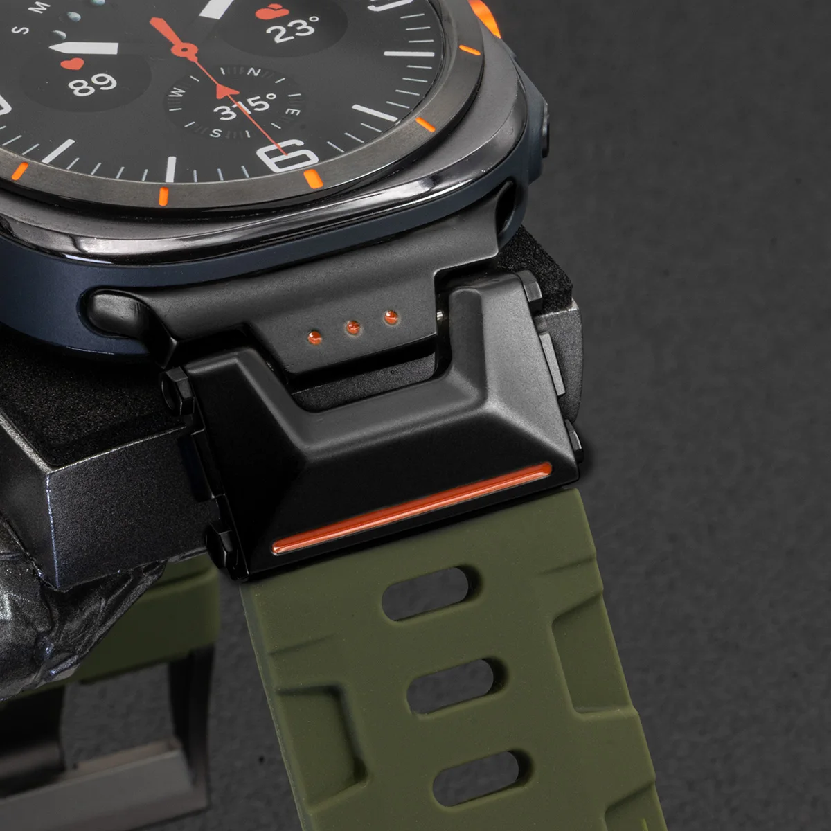 Correa de silicona de goma par - Luxury Watch Galaxy reseña y precio