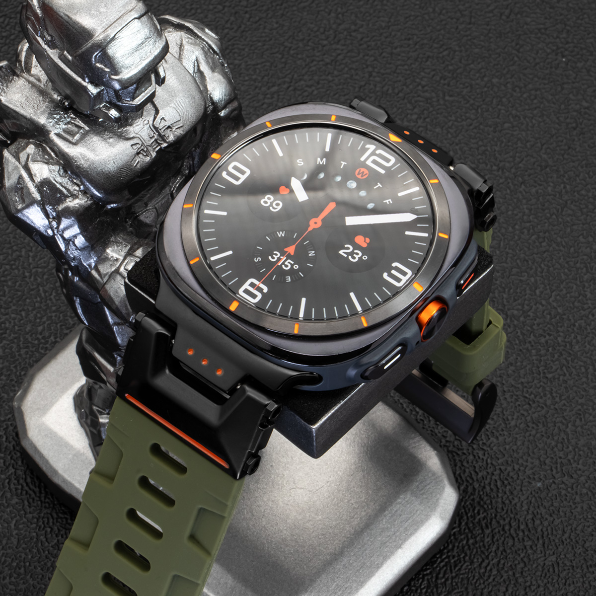 Correa de silicona de goma par - Luxury Watch Galaxy reseña y precio