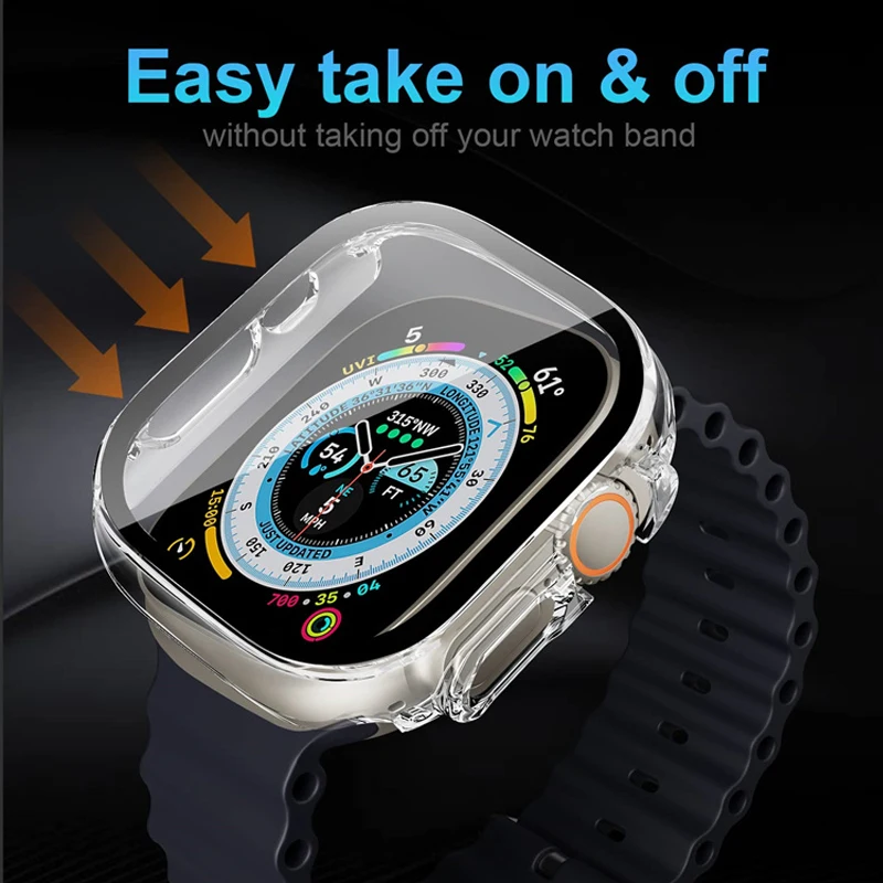 Vidrio + funda para Apple Watc - Luxury Watch Apple reseña y precio
